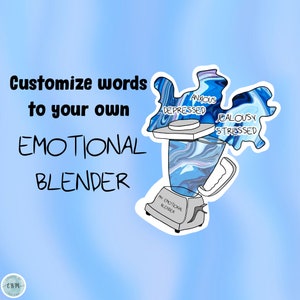 5SOS Emotional Blender Sticker *CUSTOM WORDS | 5 Seconds of Summer