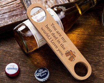 Engraved opener Personalized Bottle Opener Wood Bottle Opener Custom Beer Opener Wedding Favor Christmas Gift Father Gifts Groomsman Gift