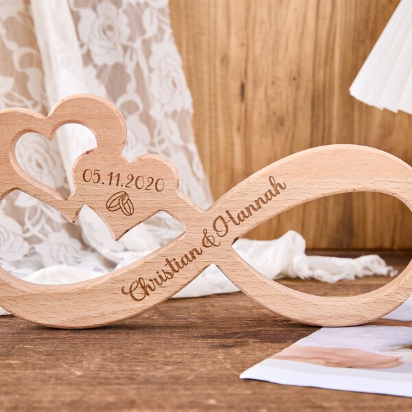 Personalized Infinity Sign,Custom Infinity Wooden Sign,Infinity Sign with Names,Wedding Decor,Infinity Endless Loop,Wedding Sign,Love Sign