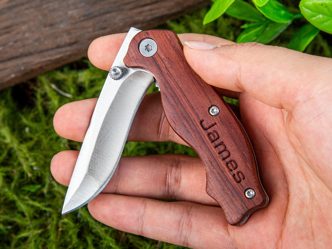 Personalized Pocket Knife,groomsmen Gifts,engraved Pocket Knife