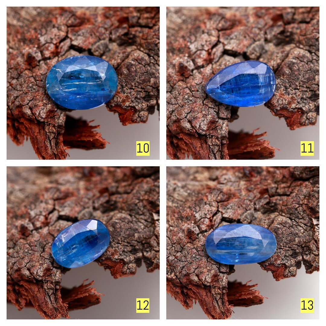 RARE !! KYANITE BLEUE DU NEPAL : 1,39 CARAT ★★ p405.135t