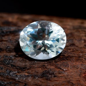 Natural Sky Blue Topaz 12X10 mm oval Faceted cut loose gemstone ,Blue Topaz Loose Gemstone