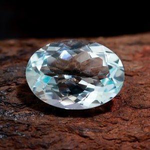 Natural Sky Blue Topaz 18X13 mm oval Faceted cut loose gemstone ,Blue Topaz Loose Gemstone