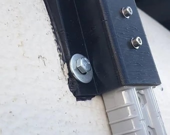 50A Anderson Plug Curved Mount Cover | 3D Printed Anderson Plug Accessories (AP-15)