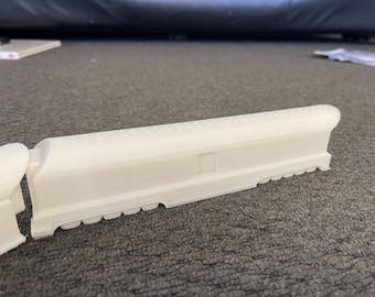 Carroza Snowpiercer Tallie / Modelos impresos en 3D a escala N / PLA blanco (NS-17)