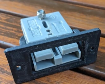 Anderson Plug Flush Mount | 3D Printed Anderson Plug Accessories (AP-09)