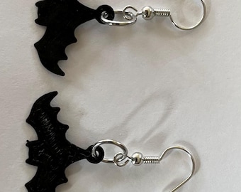 Bat Design Earrings | 3D Printed Earrings | Unique and Stylish Designs | Lightweight & Hypoallergenic Jewelry
