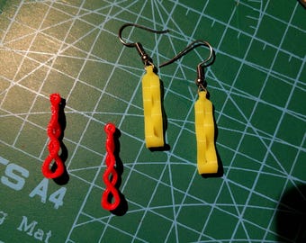 Artistic Design Earrings | 3D Printed Earrings | Unique and Stylish Designs | Lightweight & Hypoallergenic Jewelry