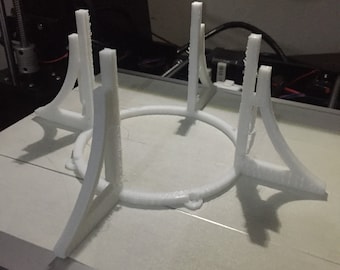 Adattatore in PVC per mangiatoia per polli stampata in 3D (CF-04)