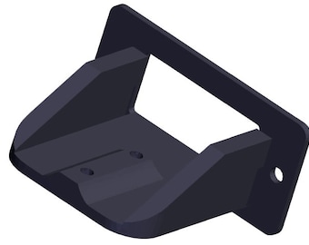 3D Printed Anderson Plug Holder: Secure Mounting Accessory