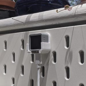 M5Stack Atom IKEA Skadis Mount - Electronics Organizer for Pegboard Wall Storage System