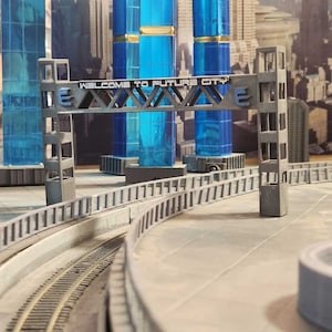 Aufzug Damm | 3D gedruckte Modelle der Größe N | Weiß PLA (NS-18)