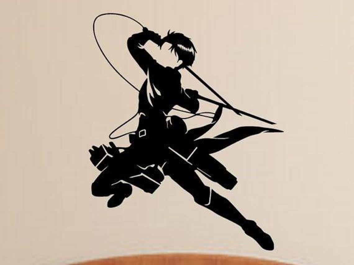 Levi Ackerman Wall Art | 3D Printed Wall Art | Unique & Modern Home ...