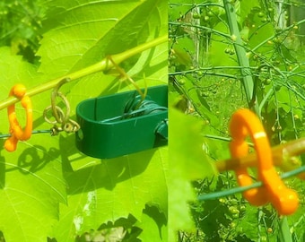 Tomato Clip on Wire or Trellis for Plants | 3D Printed Plant Propagation (PR-26)