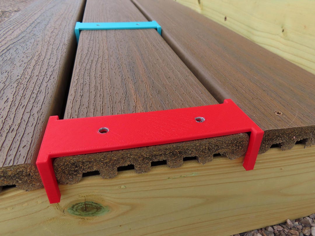 TREX Decking Jig for Spacing and Marking Screw Holes 3D Printed Home