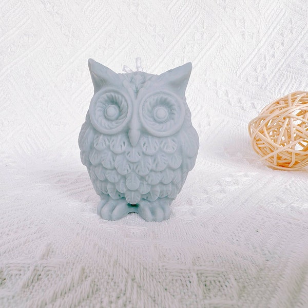 Choose your Color and Scent,Owl Candles,Multicolored Candle,Decorative Candle,Animal Candle,Aesthetic Candle,Owl Shaped Candle,Baby Shower