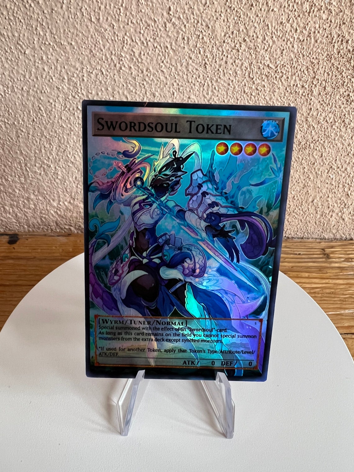 Yugioh Swordsoul FULL ART Token & Fieldcenter Etsy