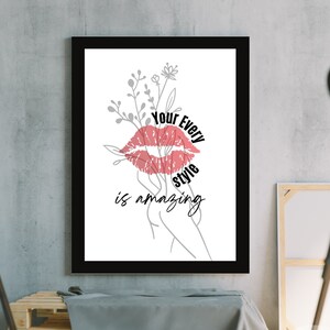 Female Back Line Art Printable, Abstract Body Form Outline Wall Art Poster, Modern Minimalist Sexy Outline Woman Print, DIGITAL DOWNLOAD