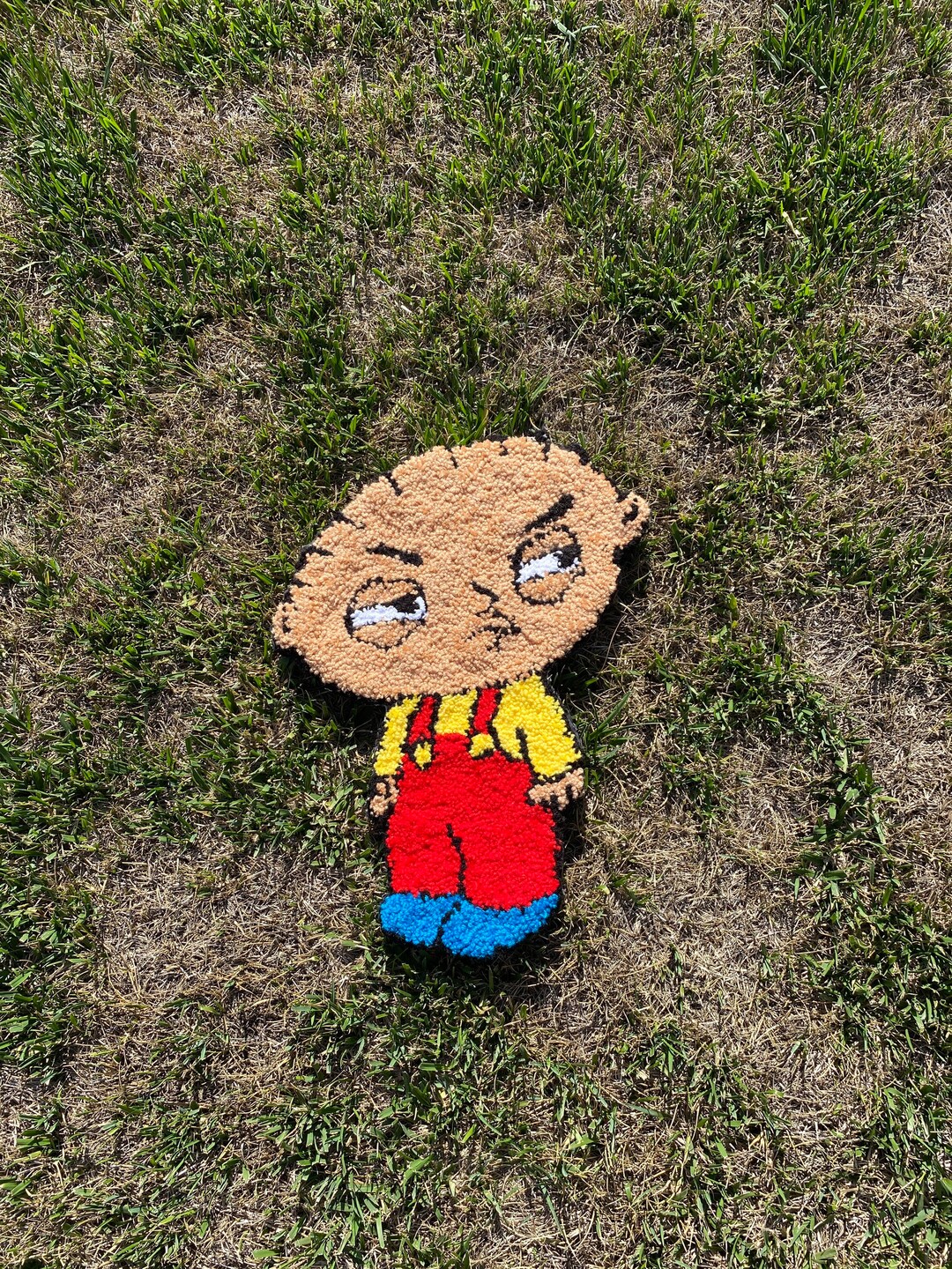Stewie Fiber Art Small Accent Rug Wall and Home Decor Etsy