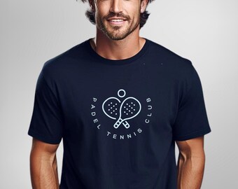 Padel Tennis Club T-Shirt, Unisex Shirt for Padel & Tennis Fans, Sporty Shirt, Gift Padel Fan, Gift Tennis Fan, Tennis Club