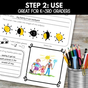 Solar Eclipse 2024, Solar Eclipse Worksheet, Solar Eclipse Activity ...