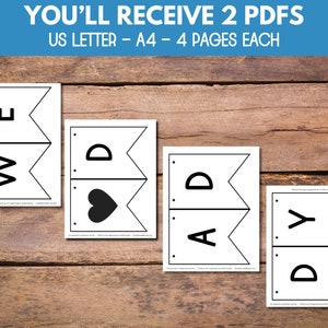 Father's Day Coloring Banner, Father's Day Banner Printable, Father's ...