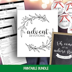 Adventsandachten zum Ausdrucken, Adventsbibelkarten zum Ausdrucken, Adventsbibelstudium zum Ausdrucken, Adventsleitfaden, Adventsandachten für Erwachsene