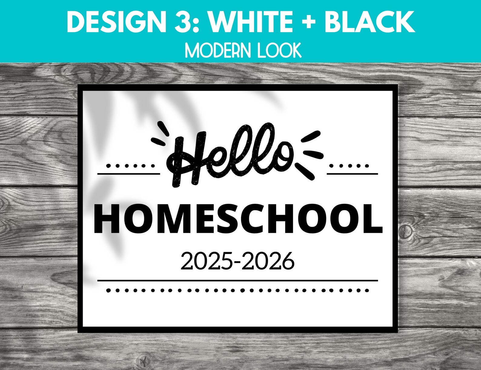 First Day of Homeschool Sign, First Day of Homeschool Printable ...