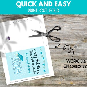 Preschool Graduation Card Printable Preschool Graduation - Etsy