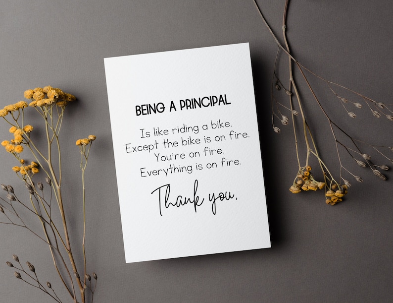 Principal Appreciation Card Printable - Il 794xN.4888631191 Ldz0 