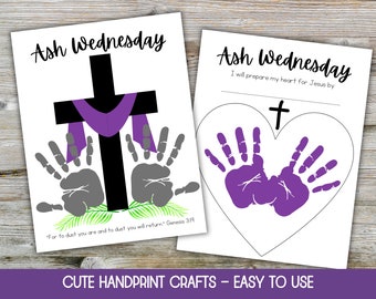 Ash Wednesday Craft, Ash Wednesday for Kids, Catholic Lent for Kids, Lent Craft, Lent Printable for Kids, Lenten Activities, Lent Activity