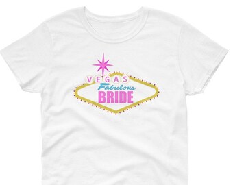 Las Vegas Sign Bride Bachelorette Party T-Shirt