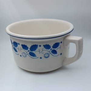 Chamber Pot Vintage 1940&#39;s Airbrushed Spritzdekor East Germany Night Chamber Pot Planter