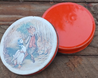 Gemima Puddleduck Vintage Tin Beatrix Potter