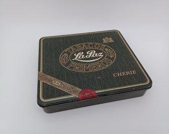 La Paz Tabaco's Primeros Tobaco Tin 1970's