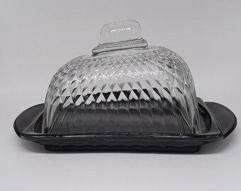 Cheese or Butter Dish Art Deco Vintage Dutch 1930s
