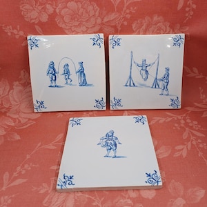 Antique royal delft tile - Etsy 日本
