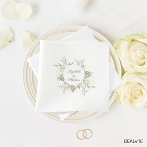 Custom Printed Napkins with Your Logo, Personalized 3 Ply Cocktail or Luncheon Size for Wedding, Birthday, Baby Shower, Corporate Event image 3