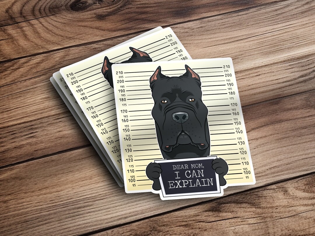 Cane Corso Mom Sticker Cane Corso Mom Gift Cane Corso Gifts Etsy