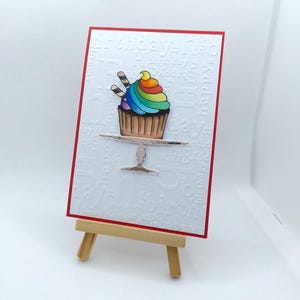 Geburtstagskarte Cupcake