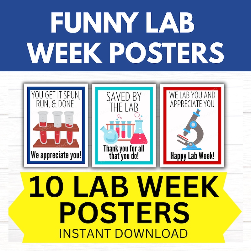 Laboratory Week 2026 - Etsy