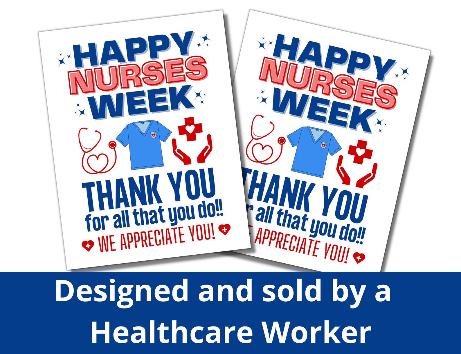 Nurses Week Printable Bundle, Nurses Week Appreciation Bundle, Nurse ...
