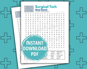 Surgical Scrub Tech Game, Medical Games, Surgical Technologist Week, Surgical Tech Appreciation, Surgical Tech Student, Surgical Tech Gift