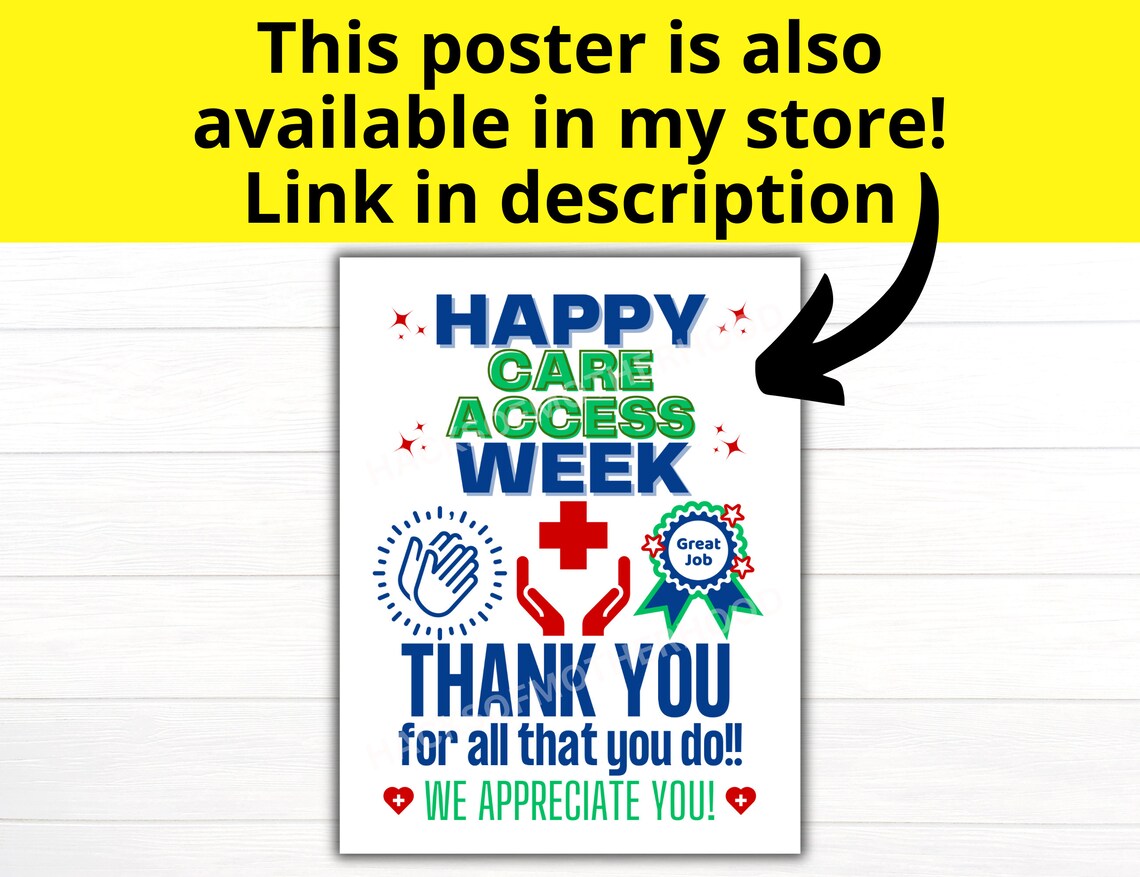 Access Week Quotes Care Access Week Printable Banner, Patient Access Professionals Week ...