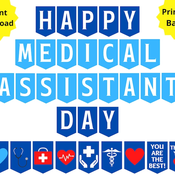 Printable Medical Assistant Appreciation Sign Etsy