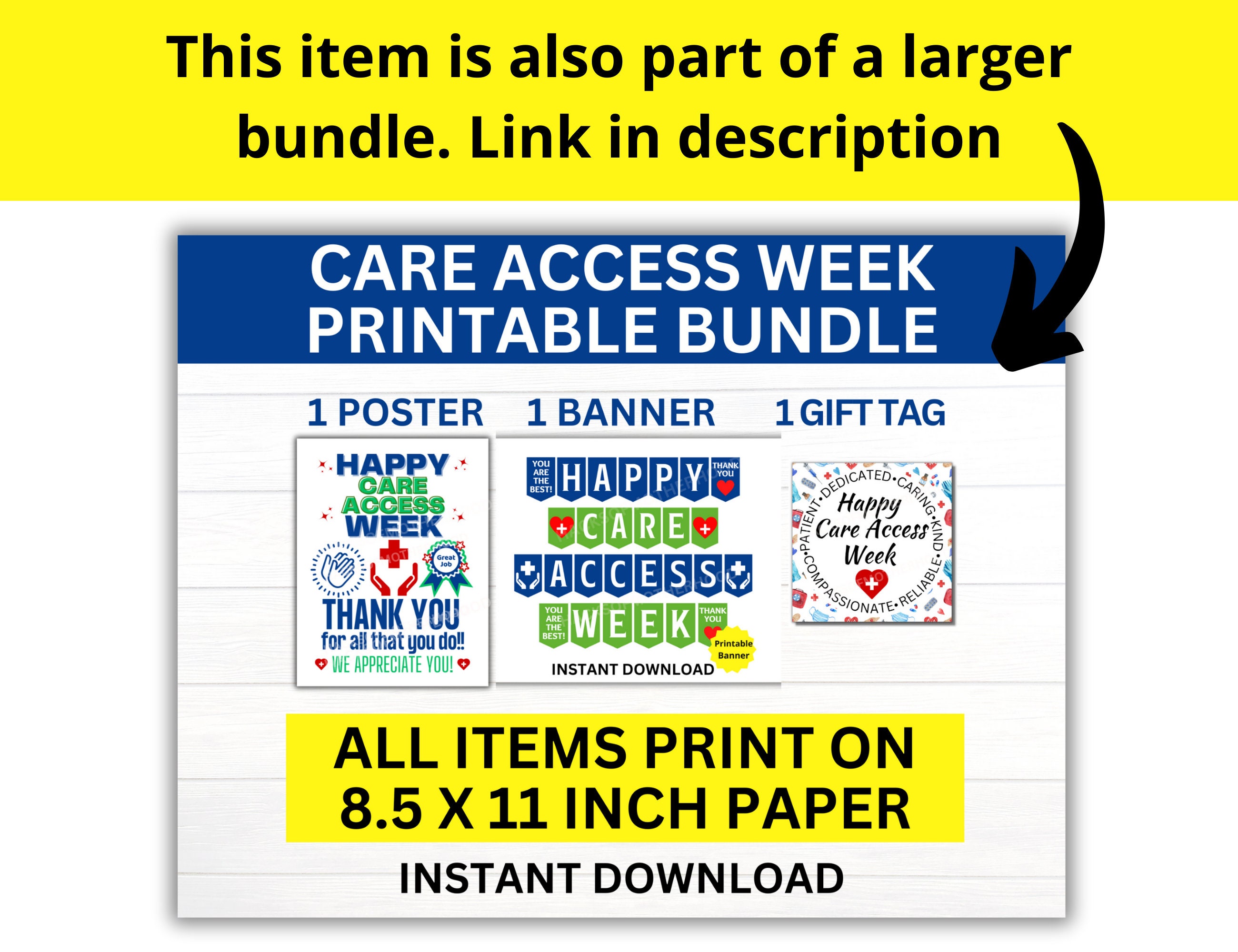 Access Week Quotes Care Access Week Printable Banner, Patient Access Professionals Week ...