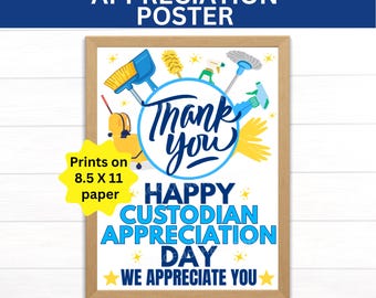 Plakat do druku z okazji Dnia Dozorcy, Prezenty z okazji Dnia Dozorcy, Prezent dla Dozorcy, Dzień Dozorcy, Uznanie dla Pracowników Dozoru