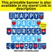 PACU Nurses Week Printable Bundle, Perianesthesia Nurse Week Sign ...