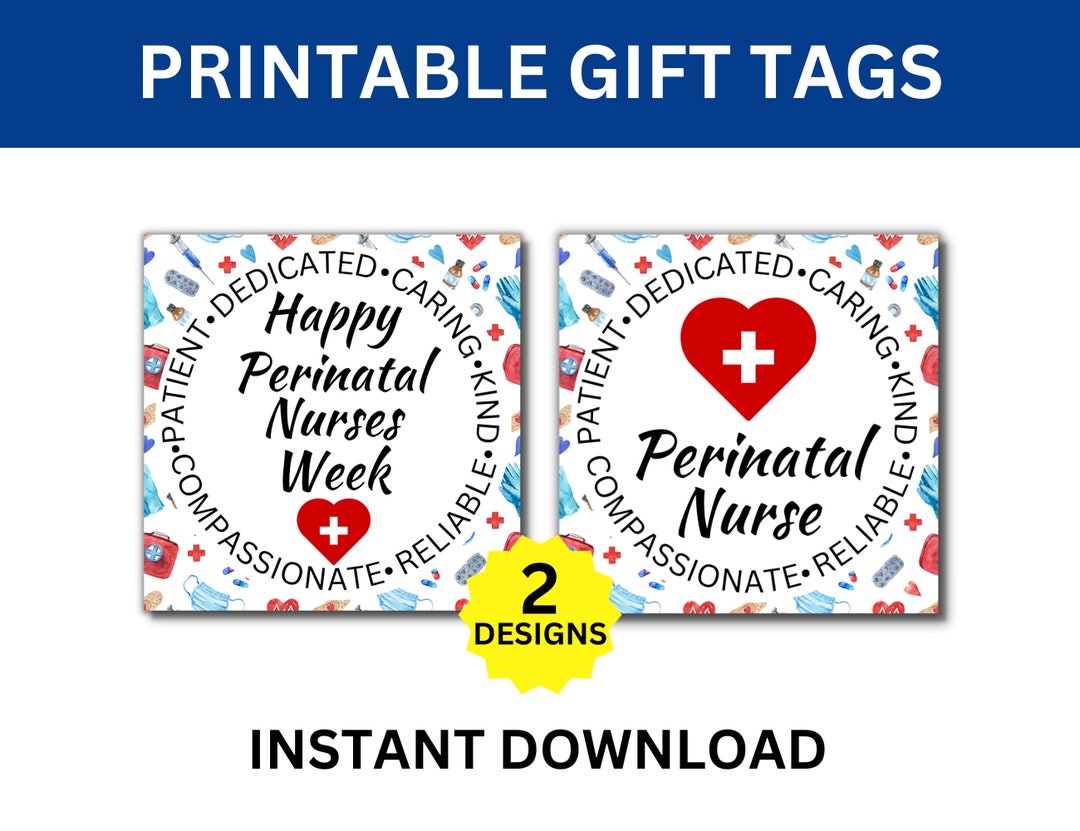 Perinatal Nurses Week Printable Banner, Perinatal Nurse Week Sign