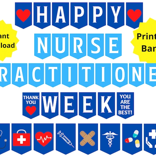 Nurse Practitioner Appreciation Week Gift Printable Candy Etsy